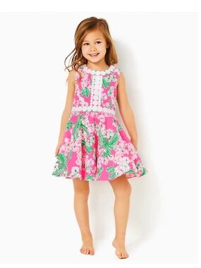 Lilly Pulitzer Girls' Idala Dress (Toddler/Little Kids/Big Kids